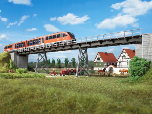 Eisenbahnbrücke tt - eisenbahnbrücke, ho/tt