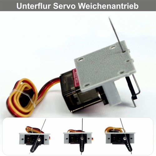 Weichenantrieb unterflur - h0,