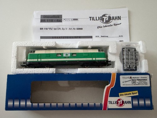 Diesellok spur 118 - spur, tt