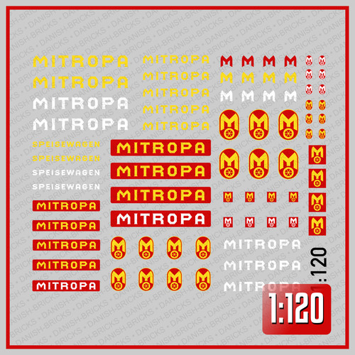 Waterslide decal 120 - waterslide, 1:120