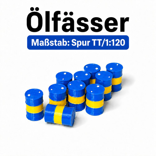 Spur 120 15x - tt/1:120, Ölfässer